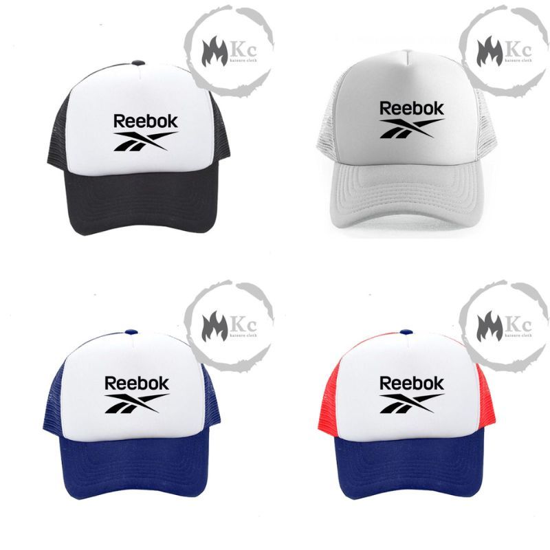 topi reebok trucker jaring premium