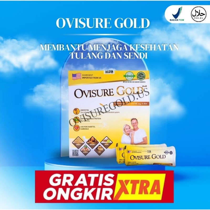 

OVISURE GOLD SUSU VITAMIN TULANG DAN SENDI NYERI OTOT ASTEOPOROSIS OSTEOARTHRITIS