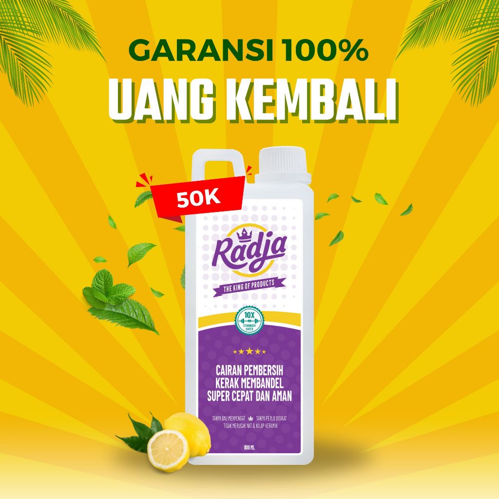 RADJA Pembersih Kamar Mandi Ampuh