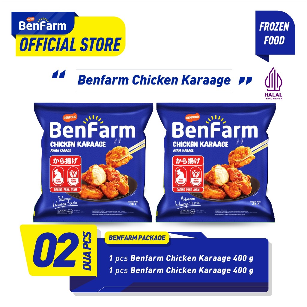 Benfarm Chicken Karaage Package