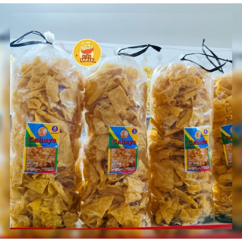 

KERIPIK BAWANG 1,4KG/KERIPIK PANGSIT/SNAC KILOAN