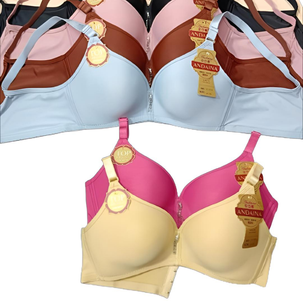 Bra Tanpa Kawat / Bra ANDAINA3500 / BH Tanpa Kawat / Bra Busa / Bh busa