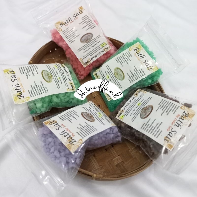 Bath salt kemasan 100gram / foot salt / garam mandi / garam kaki