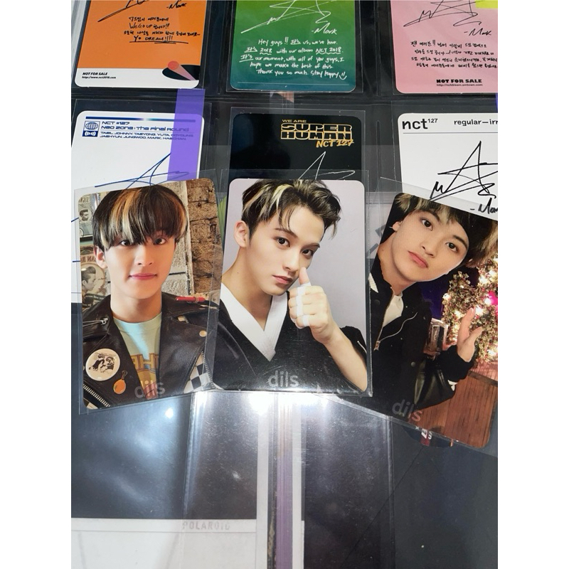 photocard pc mark lee nct127 neozone album (bundle all ver.)