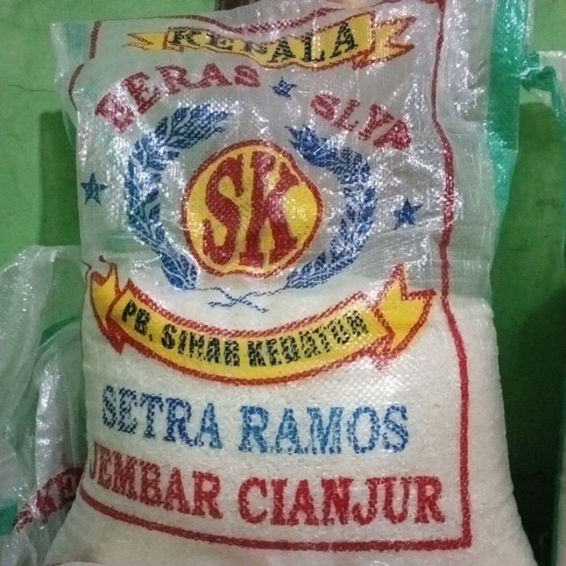 Beras Pulen Ramos SK Cianjur / Beras Pulen literan / beras cianjur 1 liter