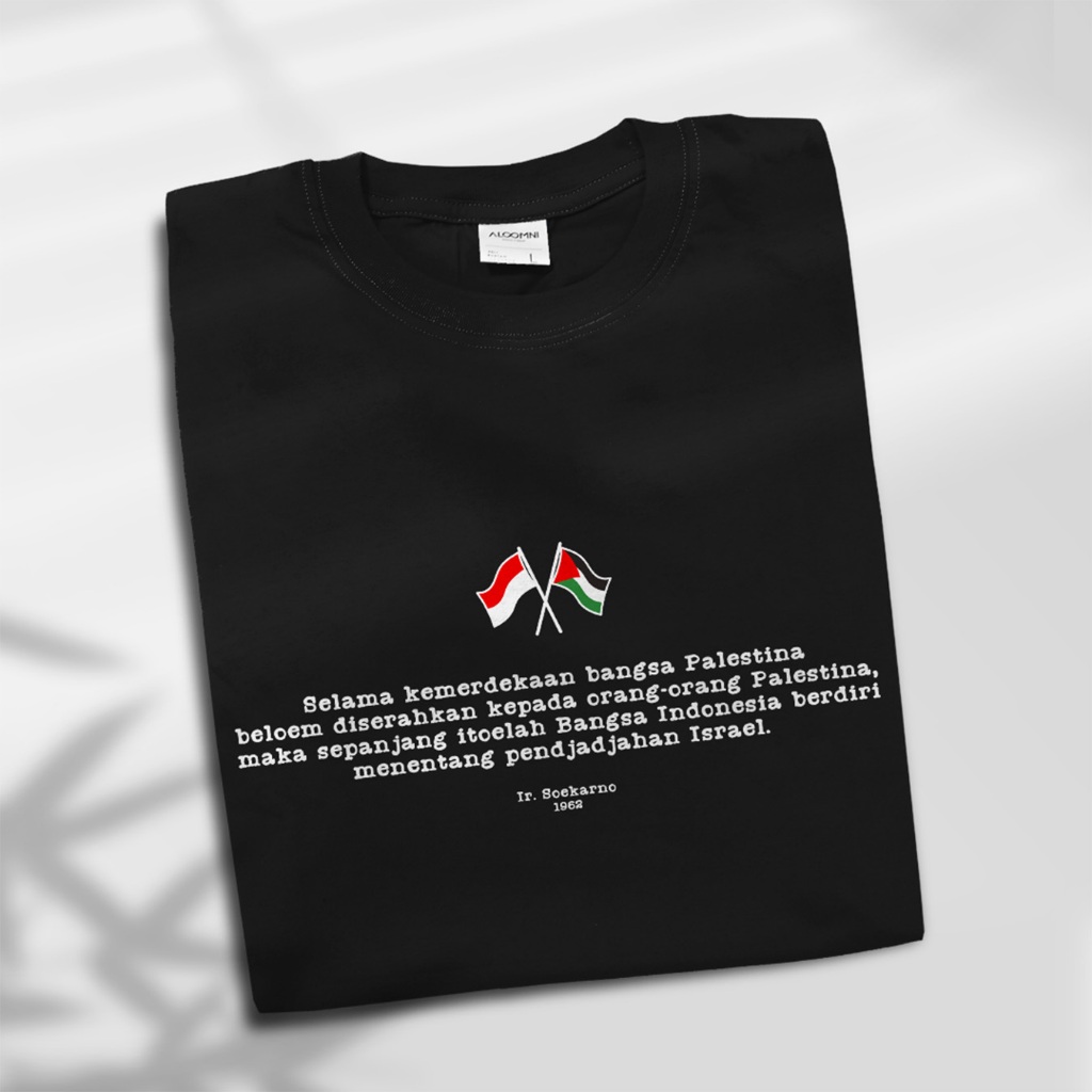 Aloomni Kaos Indonesia Dukung Palestina