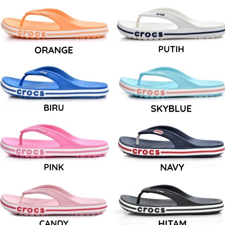 Modern Sandal Crocs Baya Jepit crocs Baya Sandal Crocs wanita Sandal jepit crocs pria