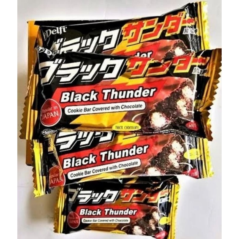 

Black Thunder Biskuit Wafer Coklat 21gram