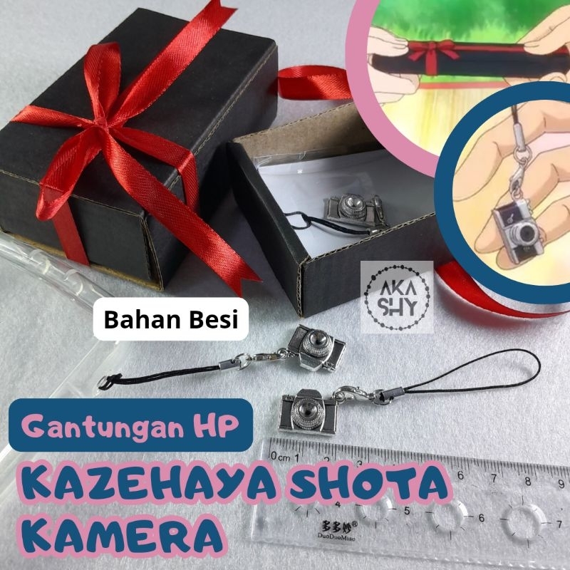 [Versi2] Kazehaya Shota Camera Phone Charm Kimi ni Todoke/ Gantungan HP Kamera Kazehaya Shota Kimi n