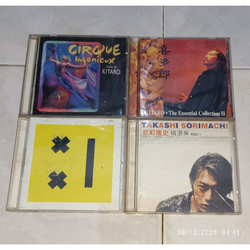 CD Japan KITARO-Cirque Ingenieux / KITARO-The Essential Collection II / L'ARC~EN~CIEL (LARUKU)-Smile