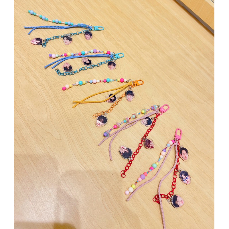 Asrade Official - (GANTUNGAN HP EDITION) Keychain Keyring Ganci Gantungan HP Custom Foto Kdrama Love