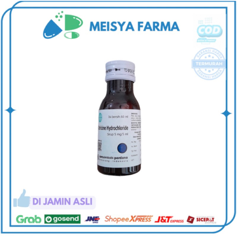 Cetirizine Sirup Shamparindo