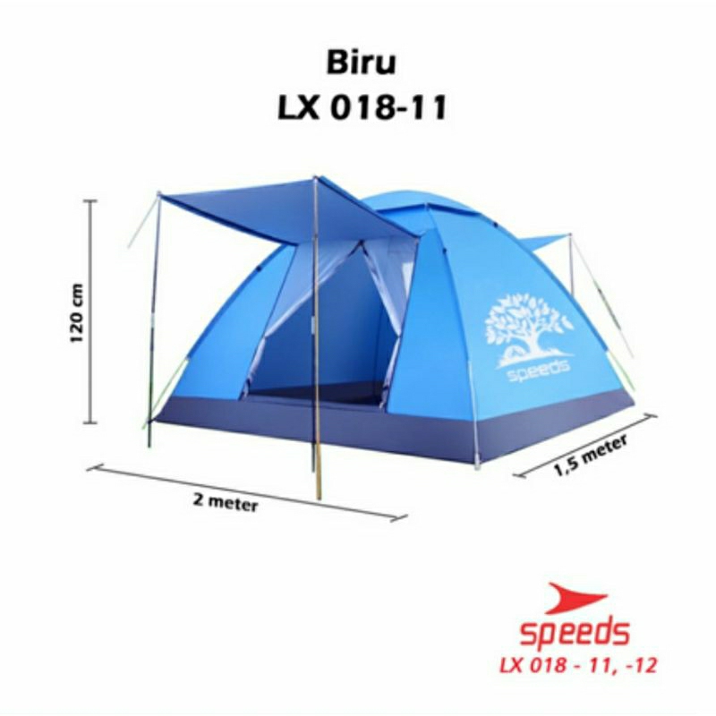 tenda camping speed Lx 018-11
