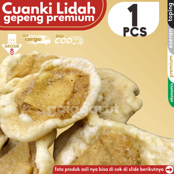 

Cuanki LIDAH BULAT GEPENG 1pcs Premium by GaiaGarut