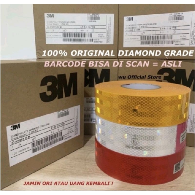 sticker reflektor 3m original