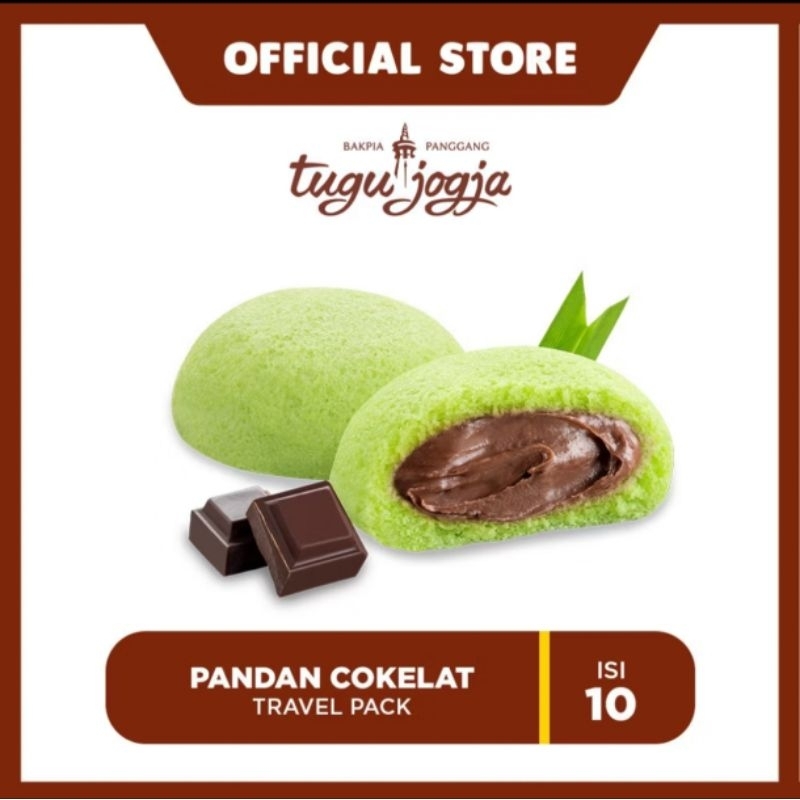 

Bakpia Kukus Tugu Jogja Pandan Coklat-Travel Pack