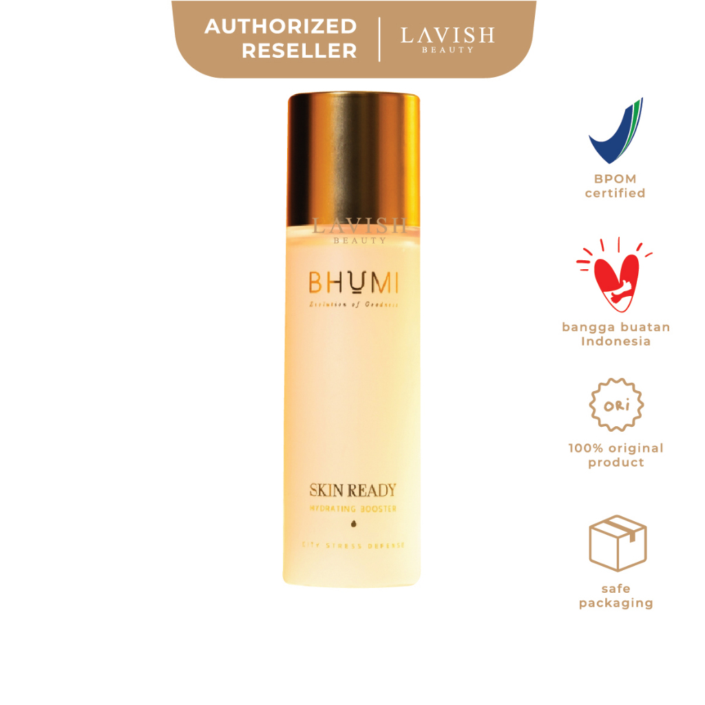 (NEW FORMULA) BHUMI Skin Ready Hydrating Booster (100ml) Hydrating Toner Hidrasi Lembab
