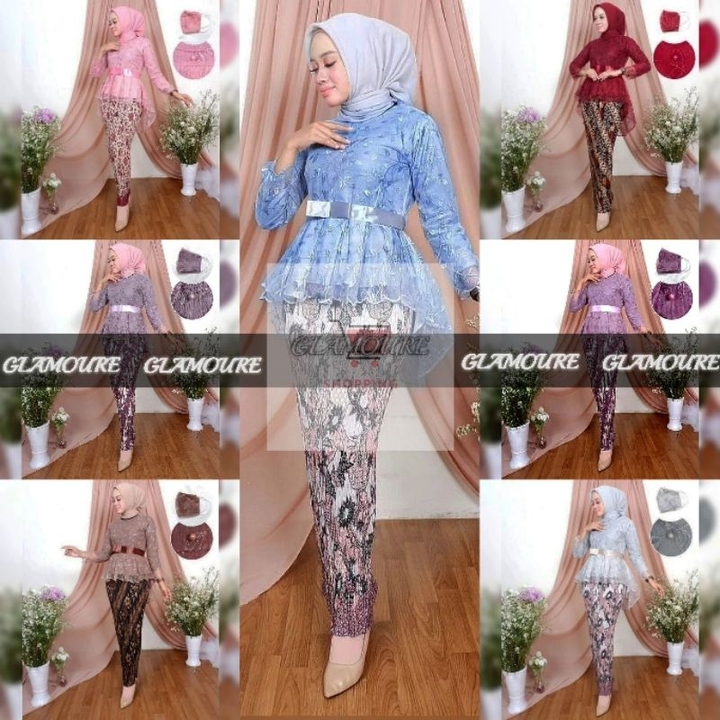 (Dijamin Realpict) SETELAN KEBAYA AURORA PITA SATIN REALPICT TERLARIS > KEBAYA MODERN / KEBAYA REMAJ