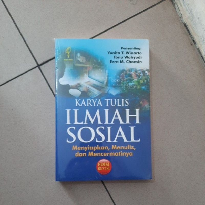 BUKU KARYA TULIS ILMIAH SOSIAL EDISI REVISI