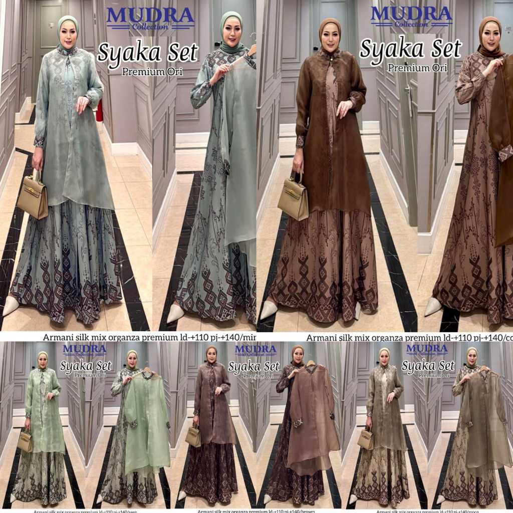 SYAKA SET PREMIUM ORI BY MUDRA