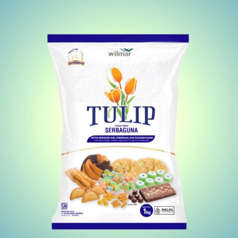 

tepung terigu serbaguna tulip 1kg