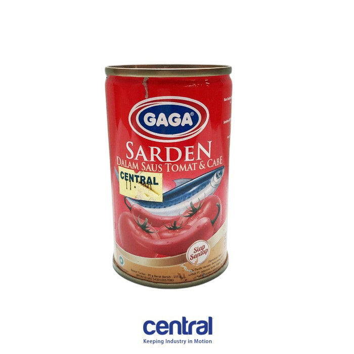 

GAGA Sarden Kaleng Pedas Sardines in Tomato & Chili Sauce