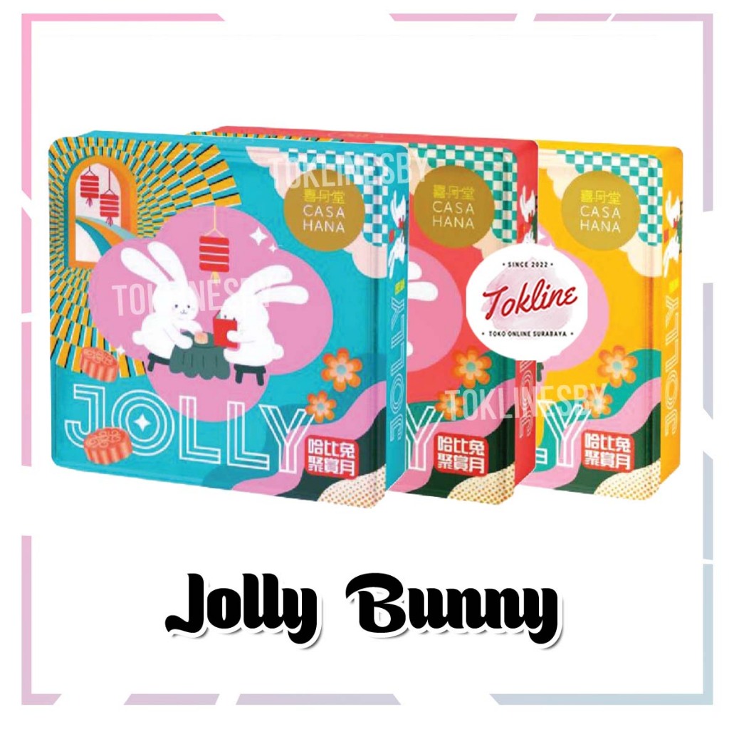 

Casahana Casa Hana Moon cake mooncake Jolly Bunny 4 isi 4pcs x 170gr