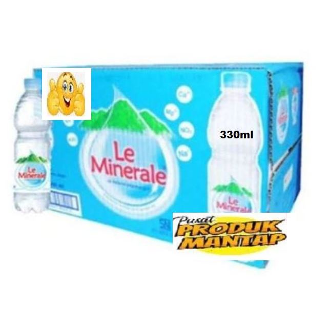 

Le Minerale Air Mineral 330ml (1 dus isi 24 botol)