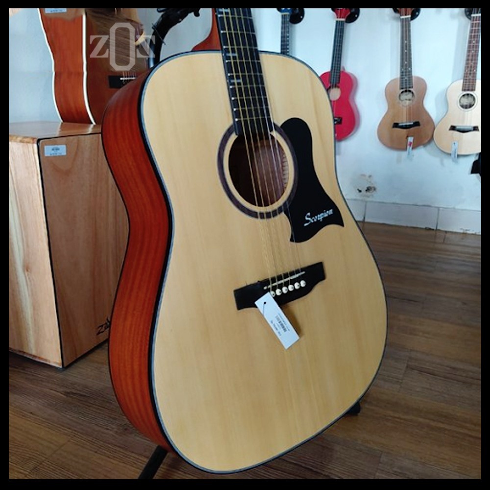 Gitar Guitar Akustik Acoustic Scorpion AGS 430 Natural