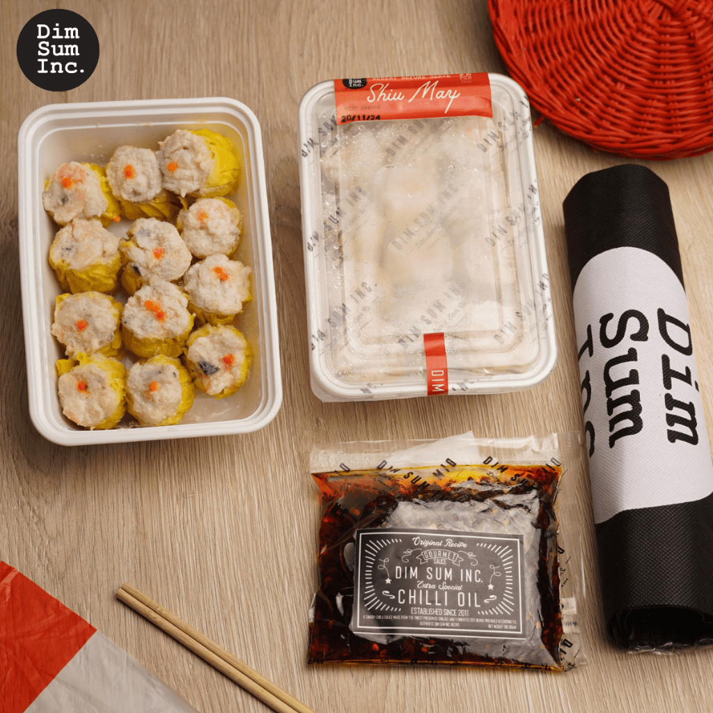 

Paket Promo Merdeka Shiumay / Siomay / Somay + Chili Oil Sachet + Free Shopping Bag by Dimsum Inc
