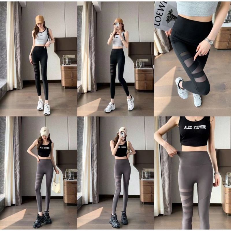 LEGGING OLAHRAGA WANITA / LEGGING GYM / LEGGING JARING / LEGGING TRENDY / LEGGING SPORT