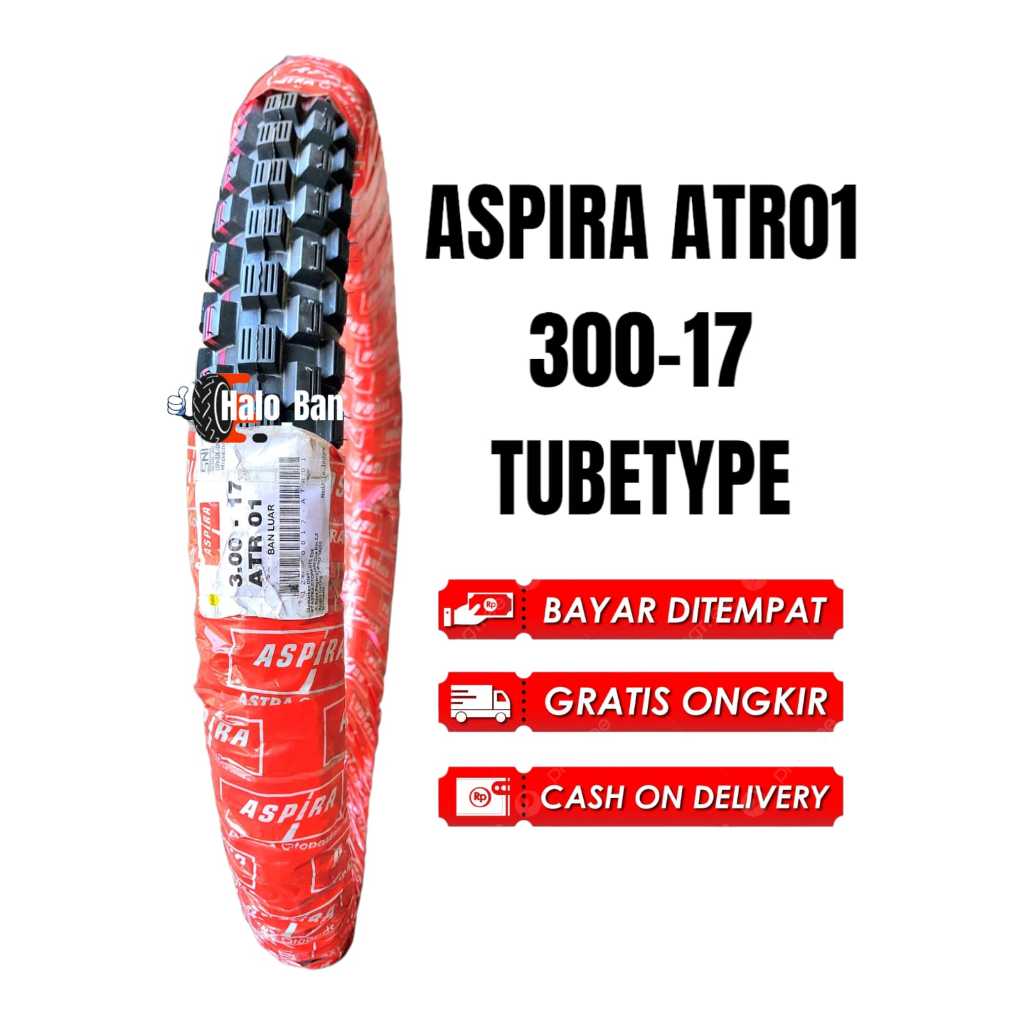 ban tril aspira atr01 300-17 ring 17 ban 300-17 ban luar 300-17 ban aspira 300-17 ban motor ring 17 
