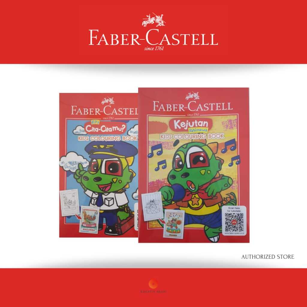 

Faber-Castell Kids Colouring Book