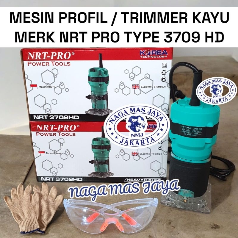 NRT PRO 3709 HD MESIN PROFIL KAYU / WOOD TRIMMER NRT PRO 3709HD