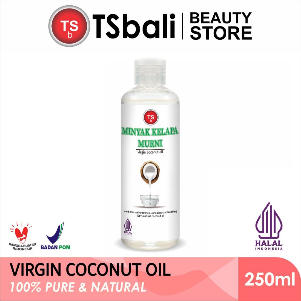 

TSB VCO BALI / FRESH COCONUT OIL FROM BALI ISLAND 100% Murni Alami 250ml MD - TSb