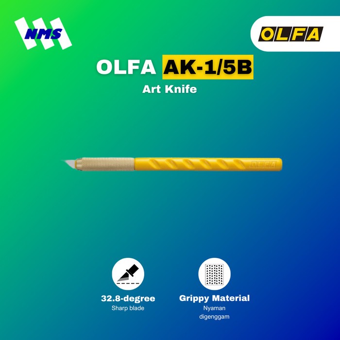 

Pisau Ukir Olfa AK-1/5B Art Knife Pemotong Pen Cutter Include Refill Isi 5 pcs Detailing Cuter