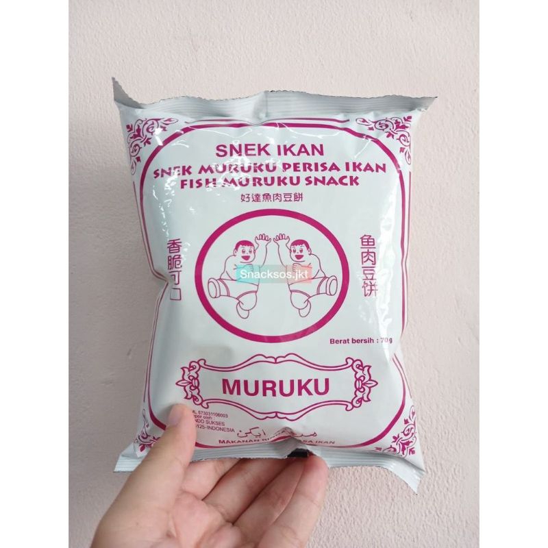 

OTAKU OTAK SNEK MURUKU FISH - SNACK IKAN 70gr