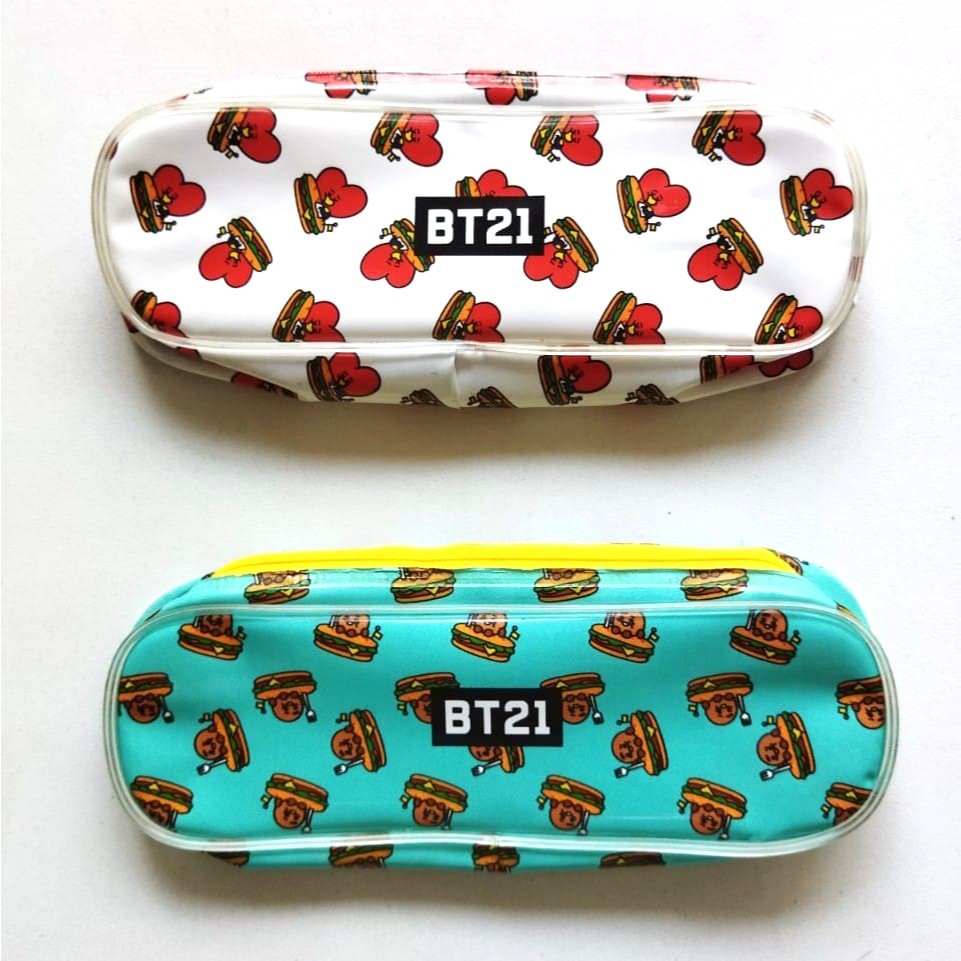 

ANNYEONG HASEYOGIFT SHOP | Tempat Pensil BT21 | Dompet Kecil BT21 | Tata - Shooky