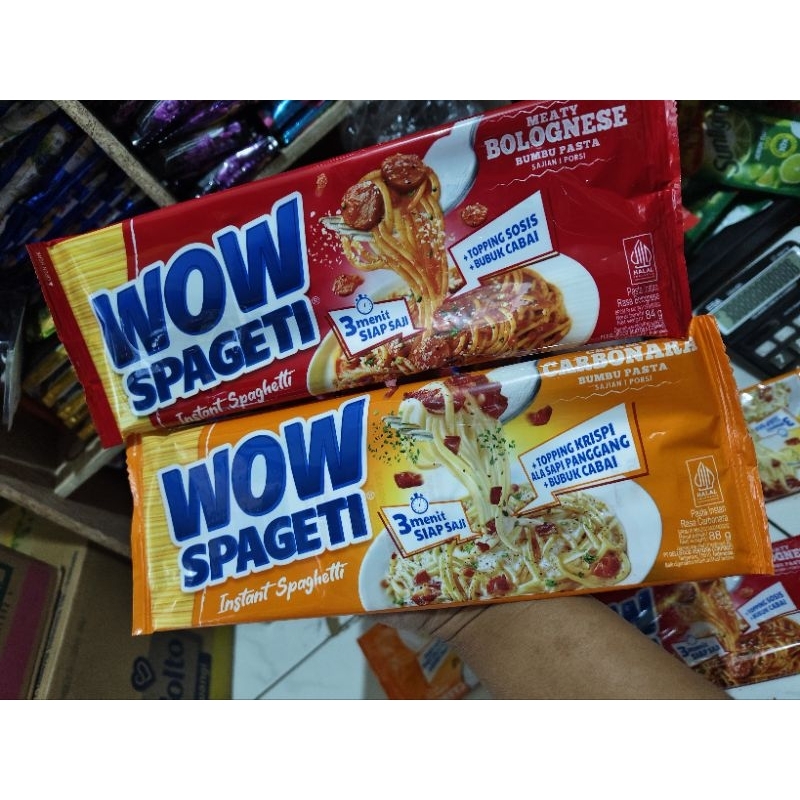 

Spagety Wow isi 3 pcs