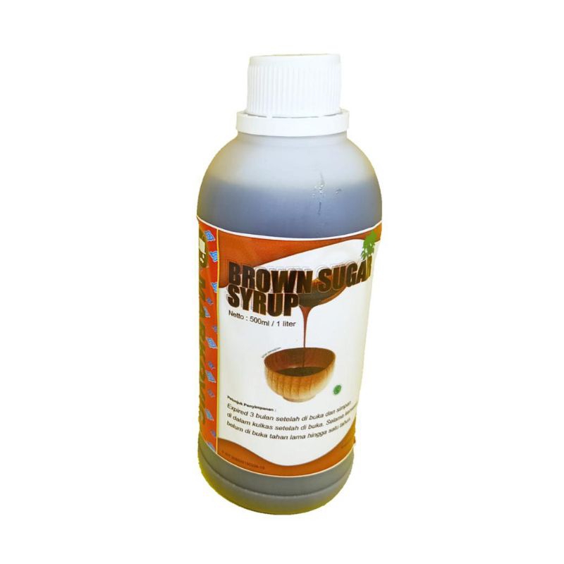 

Gula Merah Gula Jawa Gula Kelapa Cair Premium Brown Sugar Sirup Syrup 500ml Cocok Untuk Toping Minuman Boba