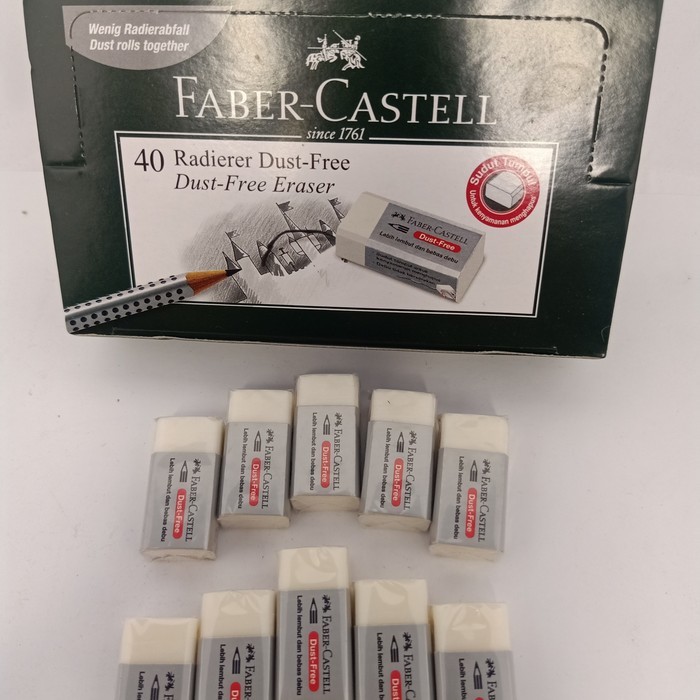 

PENGHAPUS PENSIL FABER CASTELL 1PACK (ISI 40)