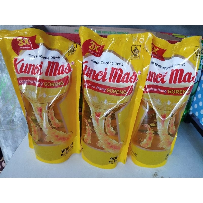 

Kunci Mas Minyak Goreng 1ml