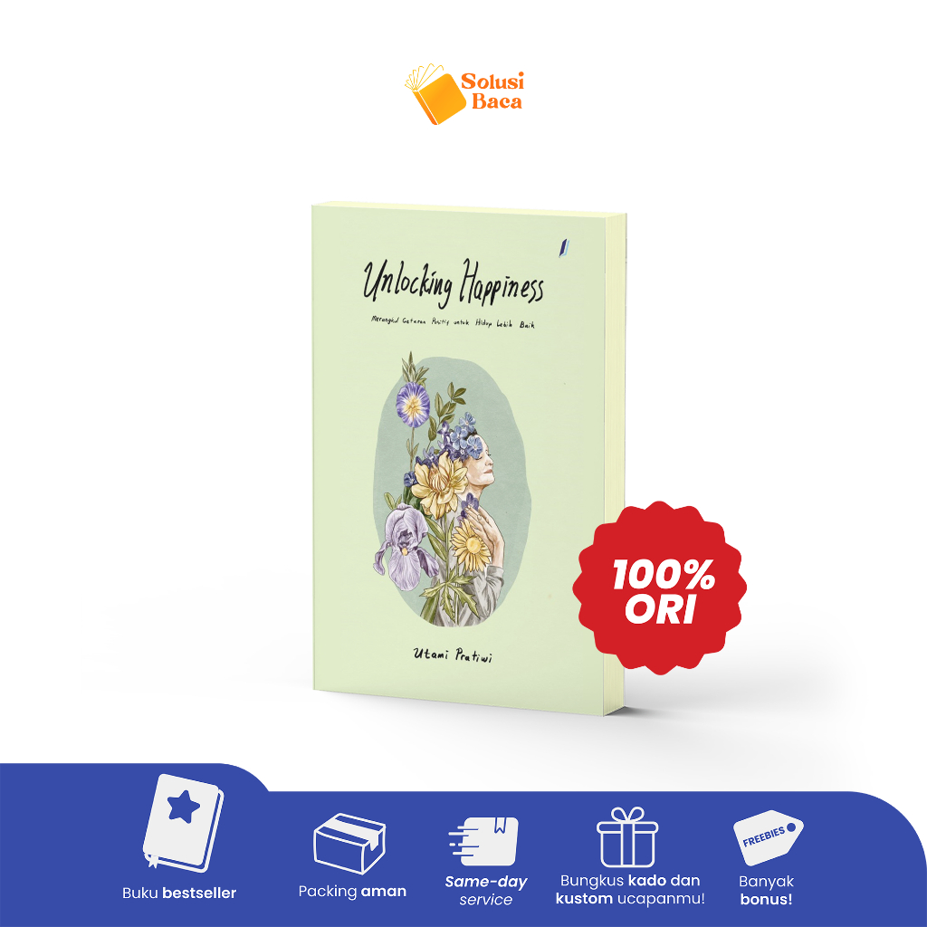 Buku Unlocking Happiness | Jendela Penerbit