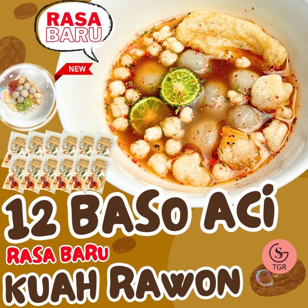 

[NEW] 12 Bungkus Boci Dengan Kuah Rawon Kaldu Baru - KUAH RAWON