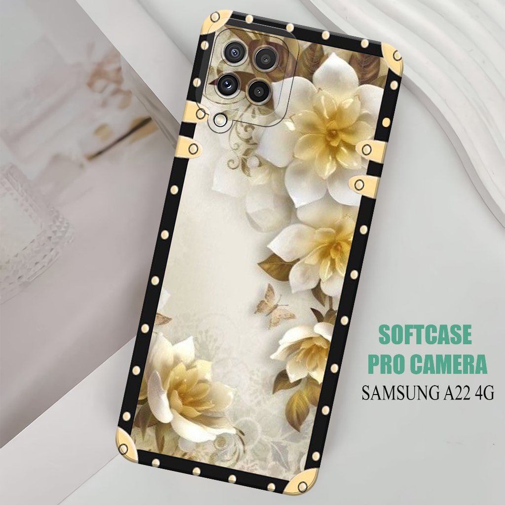 Case SAMSUNG  A22 4G - SAMSUNG  A22 4G  Terbaru - Softcase  SAMSUNG  A22 4G  - Softcase Pro Camera -