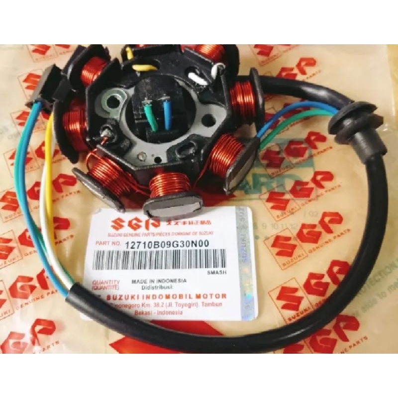 Spul Spull Assy Suzuki Smash 110 Smash New