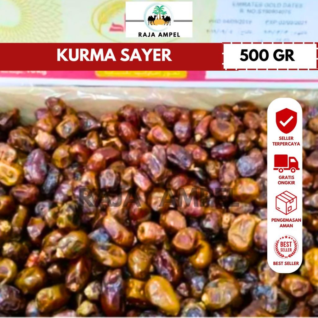 

Kurma Al Saad Khalas Naghal 500gr Dubai Asli UAE Kurma Sayer Untuk Buka Puasa Mesir Golden Valley Manis Kholas Nabeez ASI Masin Legit dan Berserat