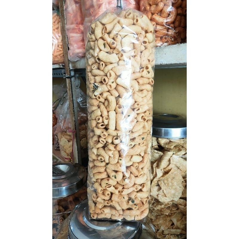 

makaroni asin daun jeruk