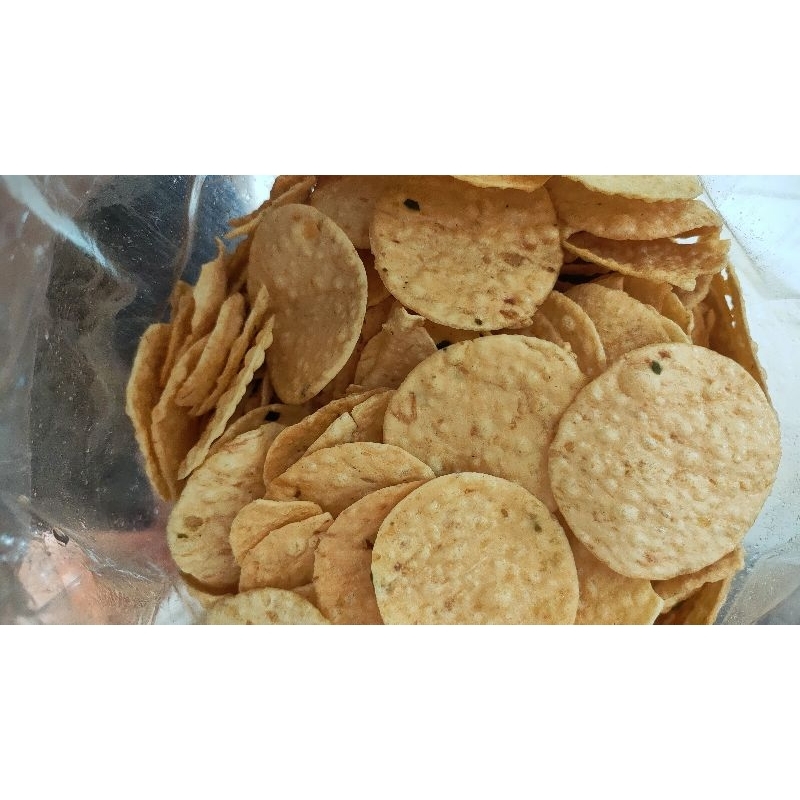 

opak singkong asin daun jeruk - 250gram