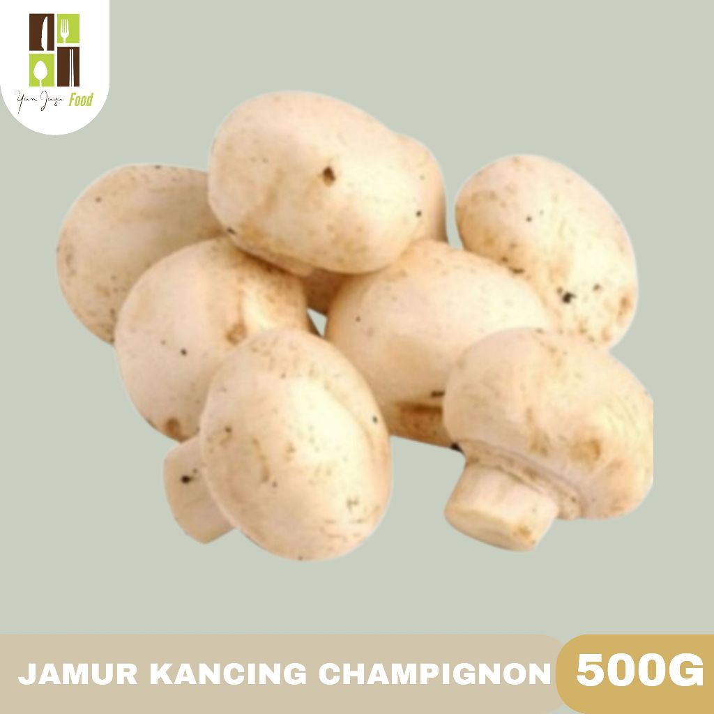 

Jamur Champignon/ Jamur Kancing / Champignon Mushroom / Sayur / Kemasan 500g